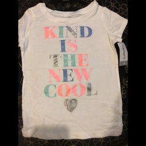 Carter’s Kind Is The New Cool T shirt short sleeve